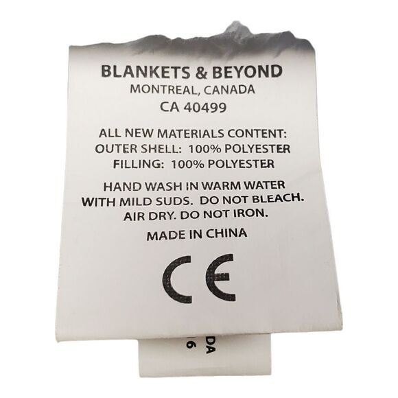 Blankets and Beyond Elephant Lovey Blue Gray Security Blanket Baby Infant Nunu - Picture 9 of 12